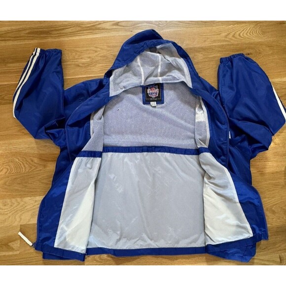 Vintage NFL Game Day Indianapolis Embroidered Colts Zip Up Windbreaker XXL - Picture 5 of 5